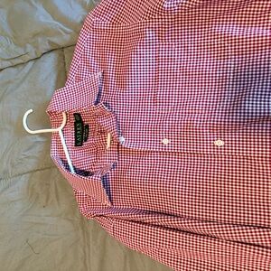 Ralph Lauren Red Checkered Men's Shirt